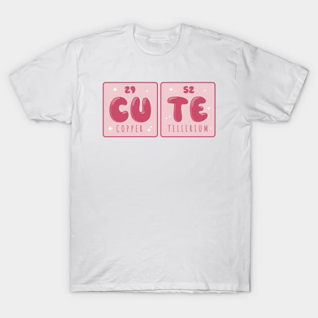 Cute periodic table T-Shirt by madeinchorley